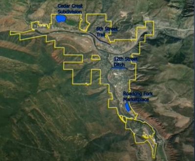 Glenwood Springs Drainage Mapping