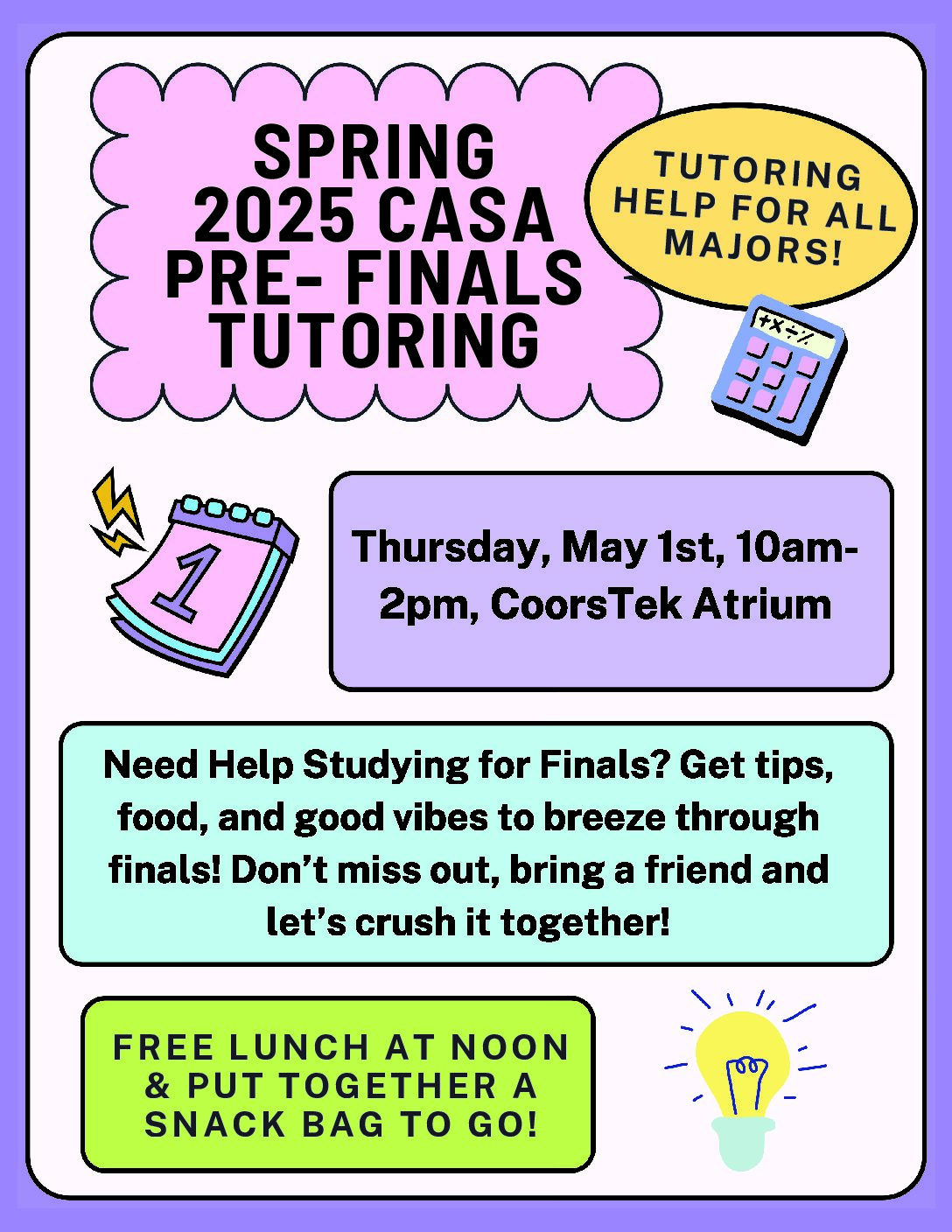 Pre-Finals Workshop