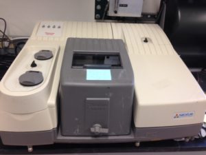 Nexus FTIR spectrometer