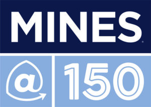 Mines@150 logo