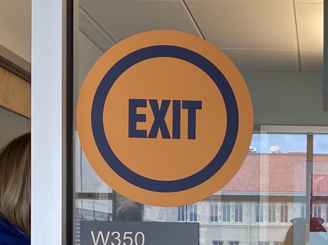 Enter and Exit Floor Circle