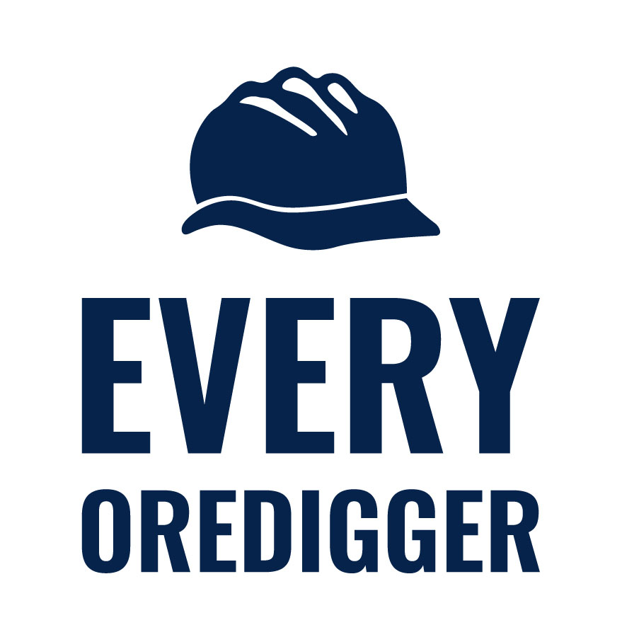 Every Oredigger Stacked Logo