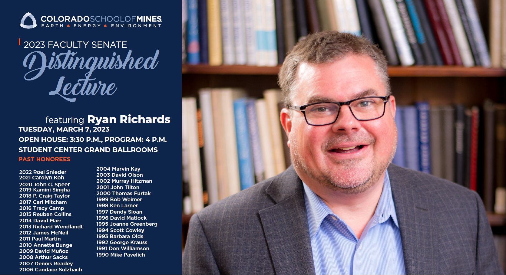 2023 Distinguished Lecturer Ryan Richards