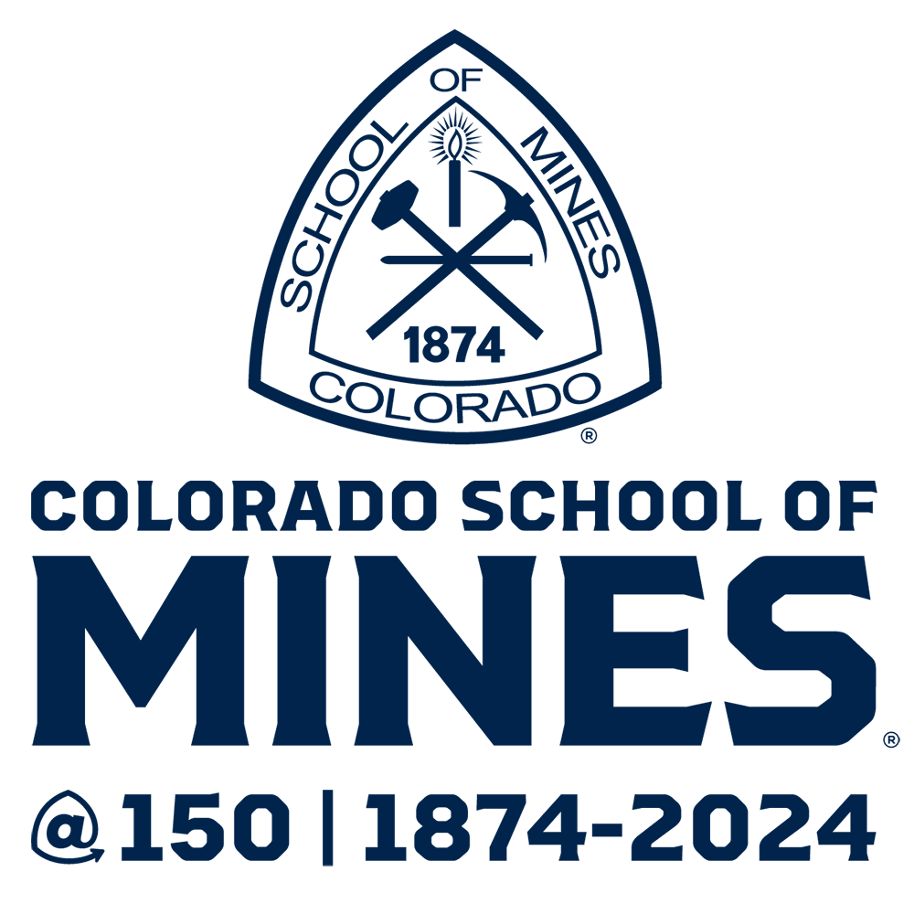 Colorado School of Mines 150 Years Logo