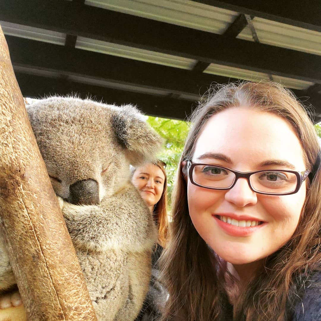 Meghan Anderson and Koala