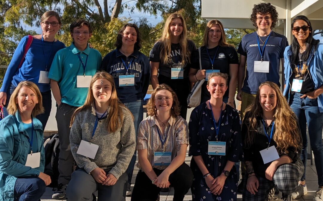 Mines Honors students present at Western Regional Honors Council in California!