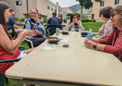 Members of the W-MCA meeting outside