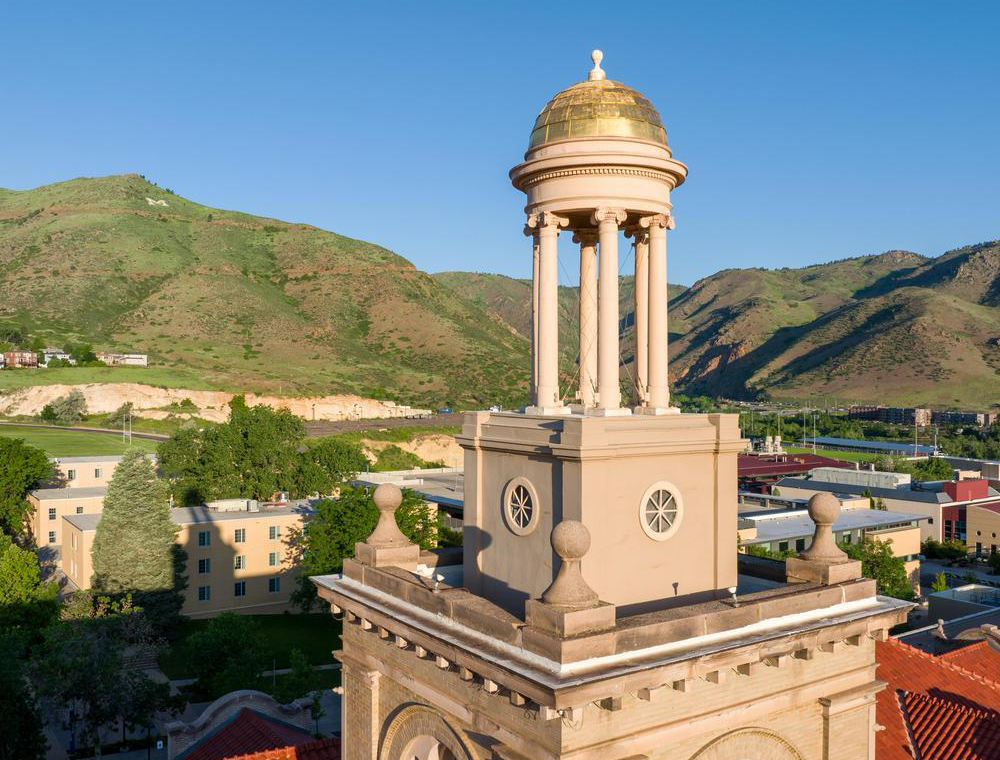Aerial view of Guggenheim Tower