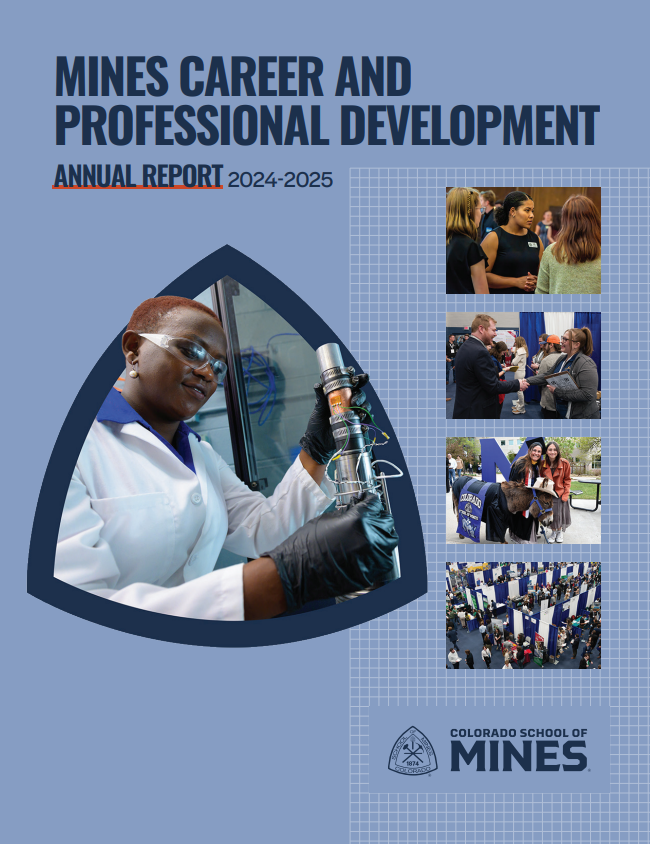 Mines Career Annual Report Cover