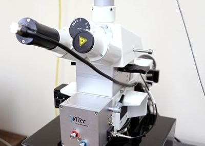 WITEC LASER CONFOCAL RAMAN MICROSCOPE