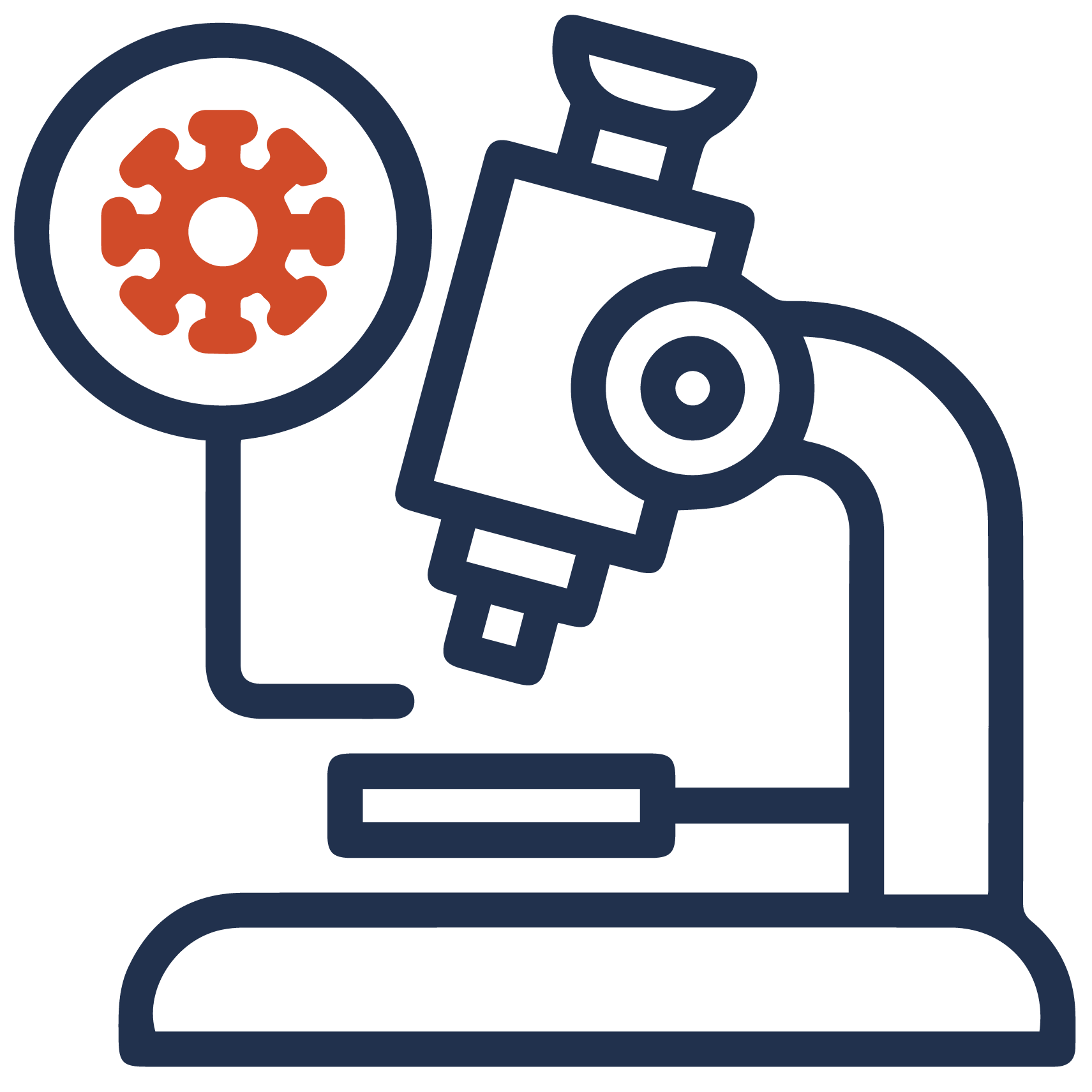 Icon representing a laboratory