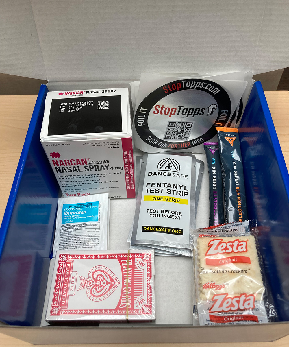 Contents of Back-Up Box