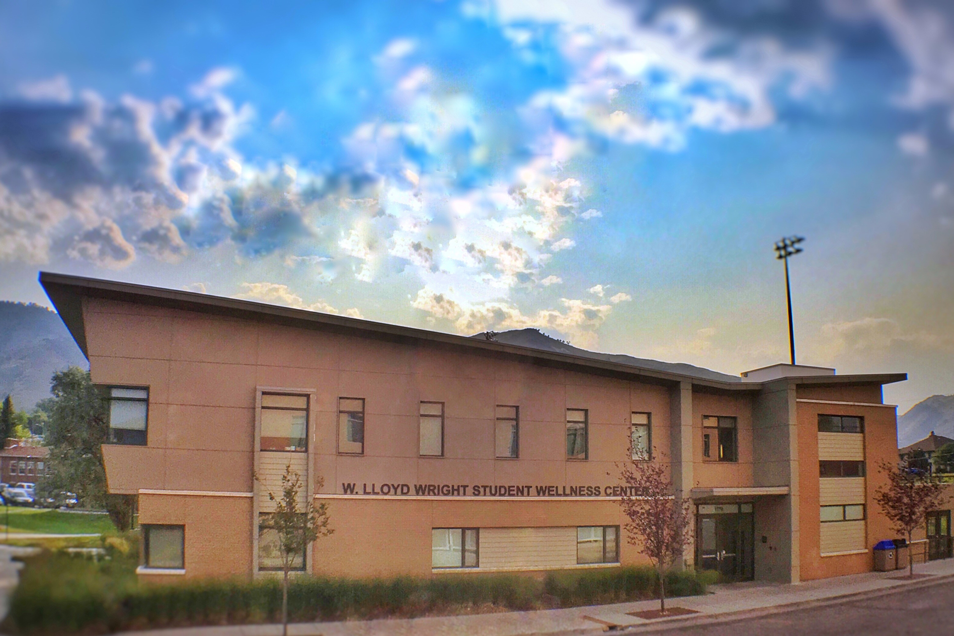 An exterior photo of the counseling center.