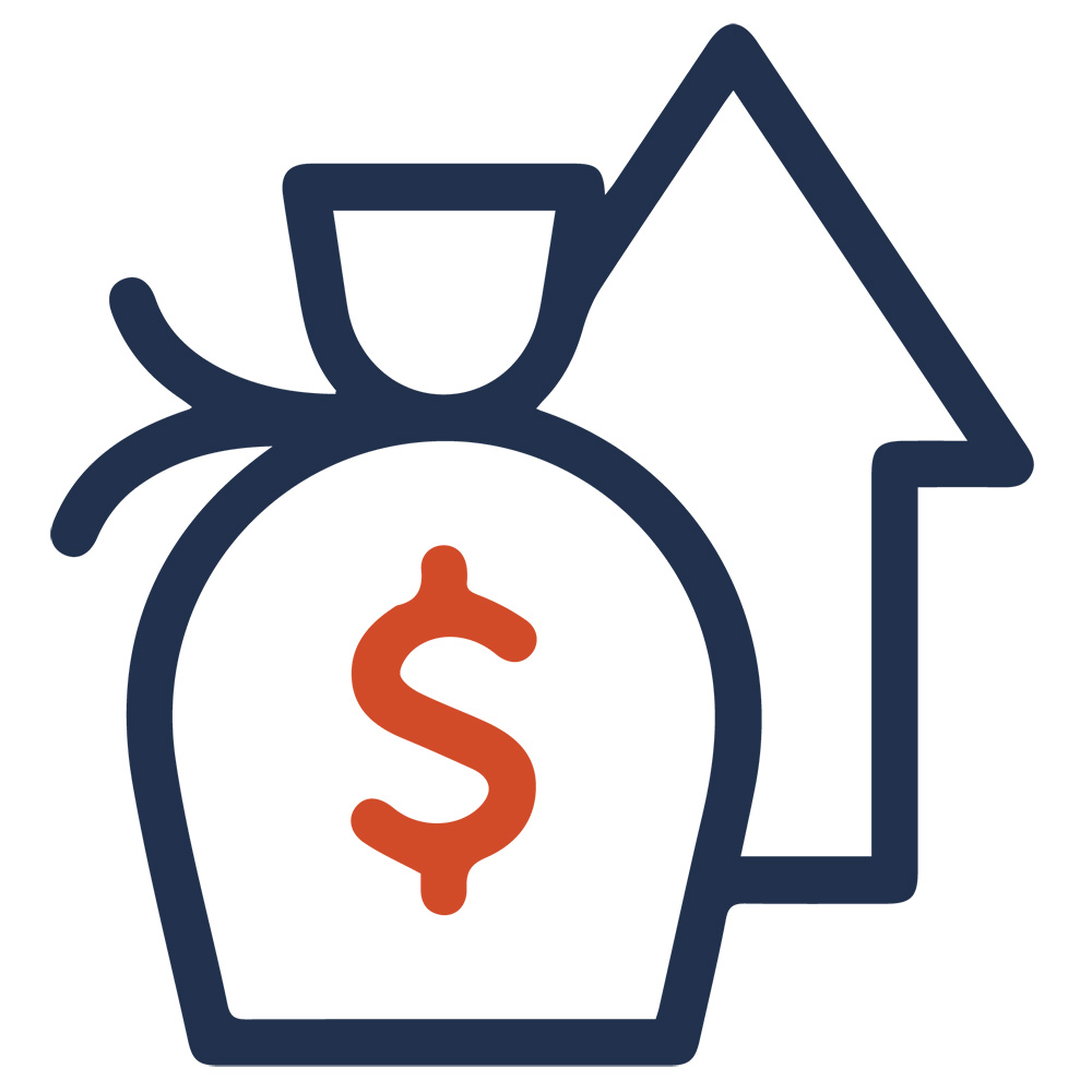 Future Proof Your Career Icon representing increased salary