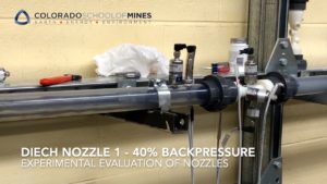 Diech Nozzle 1 - 40backpressure valve opening
